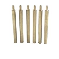 Amazon | 10個入り オス-メス 真鍮スペーサー M3*30/35/40/45/50/55/60